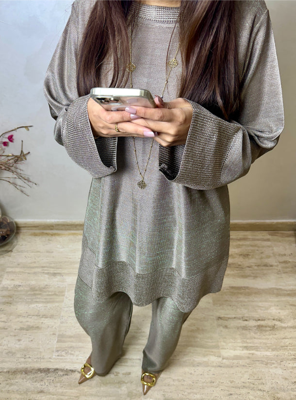 Silk Taupe Set